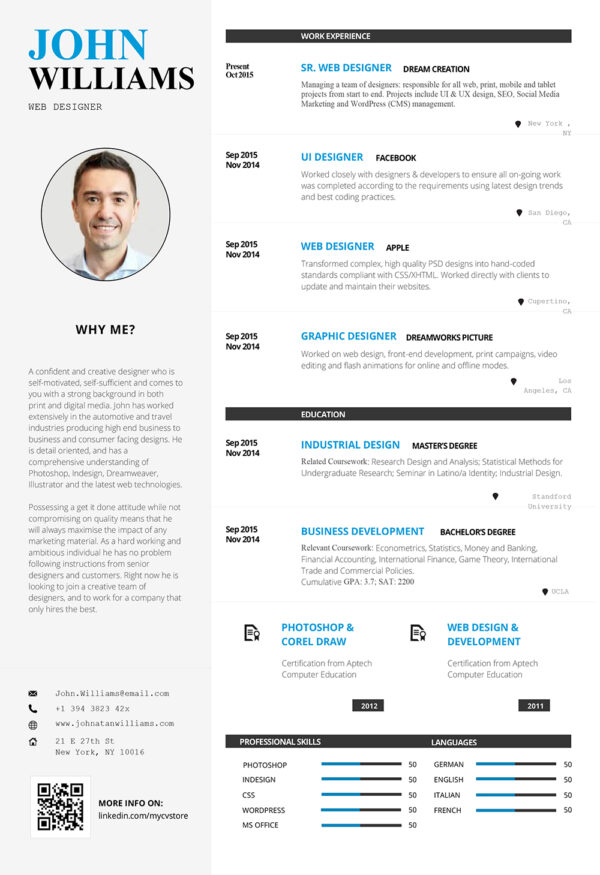 Clean Resume/CV Template! Sleek, professional, and fully customizable, this ATS-friendly design is perfect for showcasing your skills and achievements