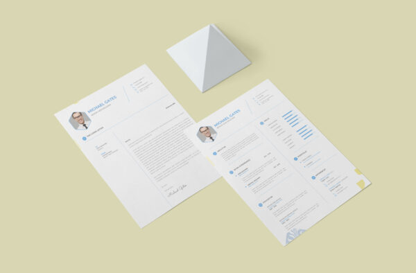 Clean and Functional CV Design that combines style and usability.