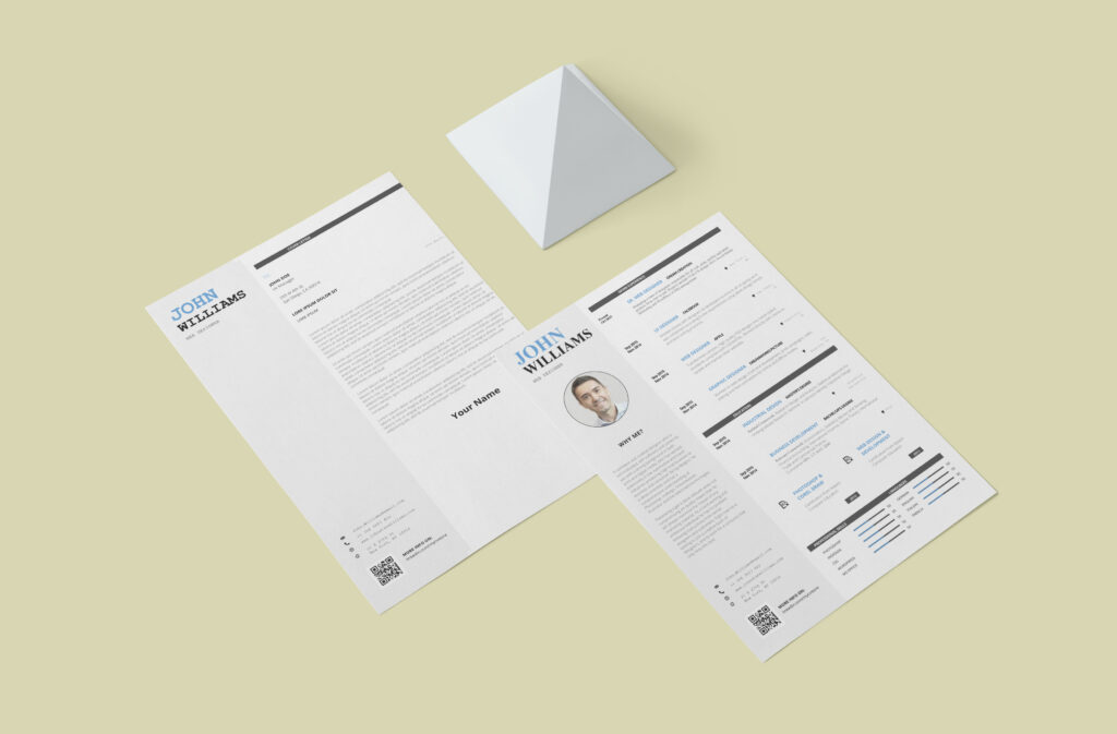 Editable Clean Resume Template! Fully customizable in Microsoft Word and ATS-friendly, this template offers a sleek, modern design to showcase your skills and achievements.