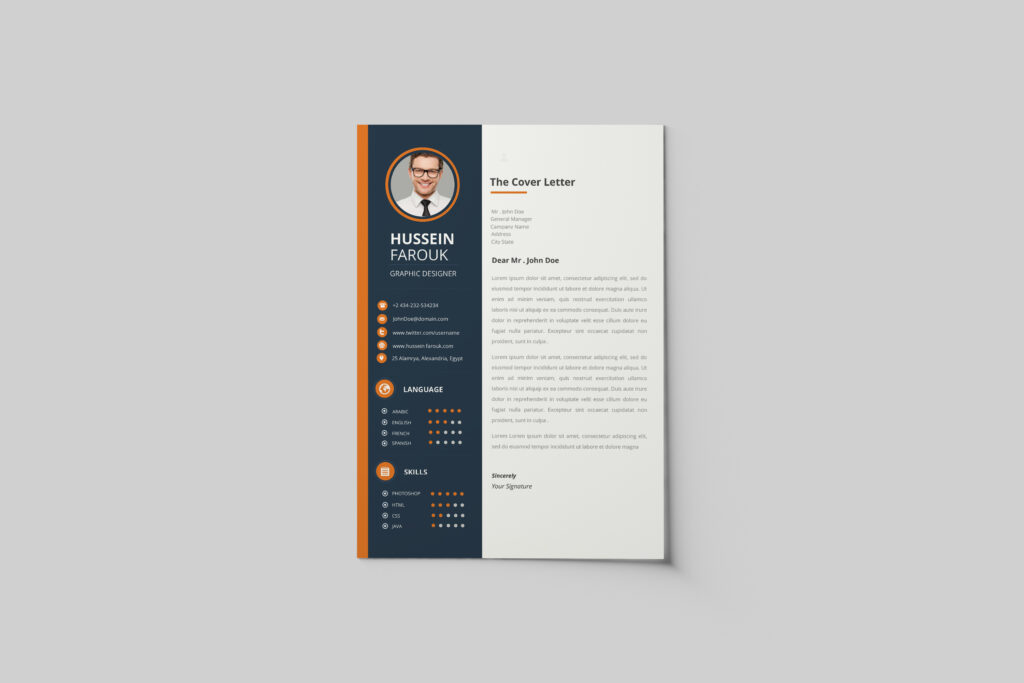 A professional Microsoft Word cover letter template ready for customization and easy editing to help create a standout job application.