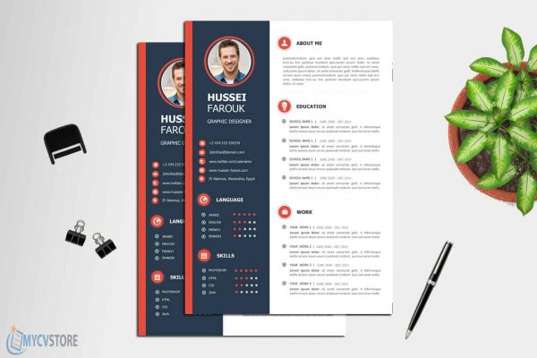 Clean Modern CV Template