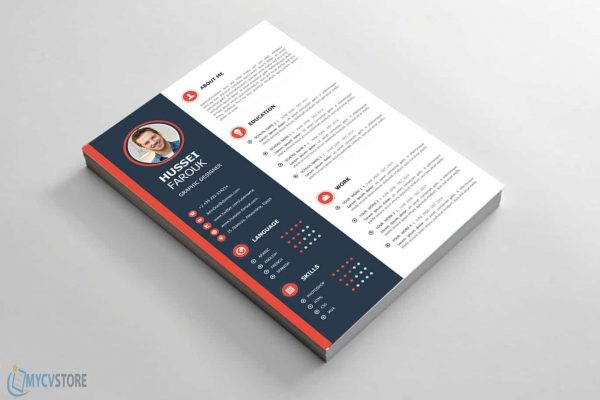 Clean Modern CV Template