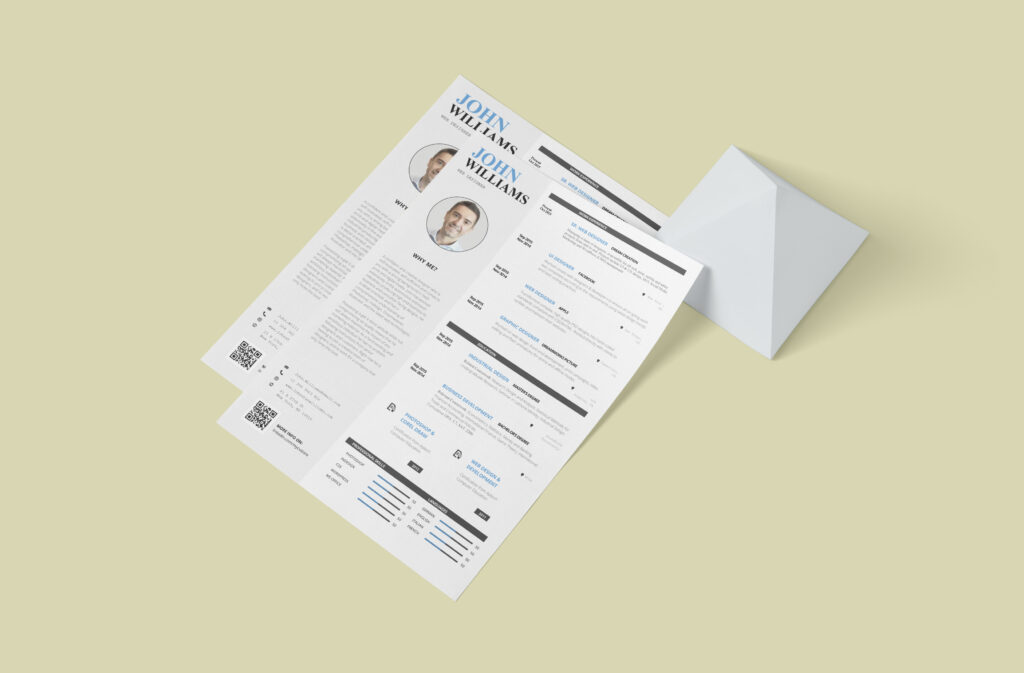 Professional Clean Resume Layout! Sleek, ATS-friendly, and fully customizable in Microsoft Word