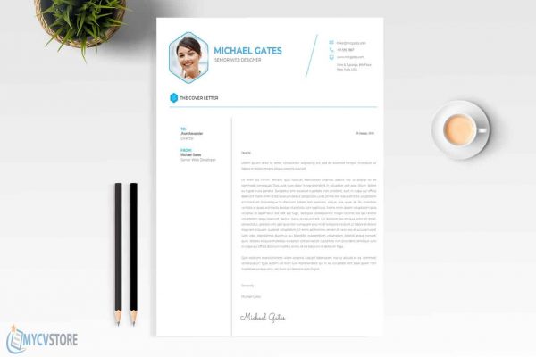 Clean Cover Letter Template