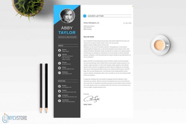 Elegant Designer Cover Letter