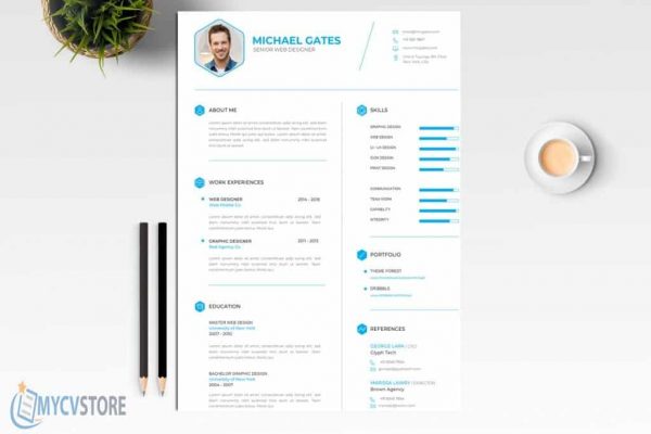 Clean CV Resume Template