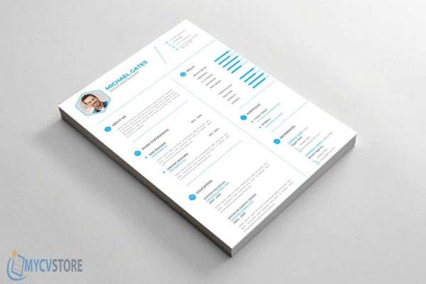 Clean CV Resume Template