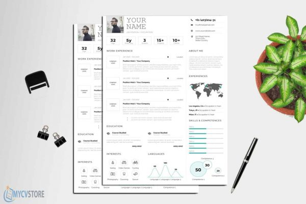 Infographic Resume/CV Template