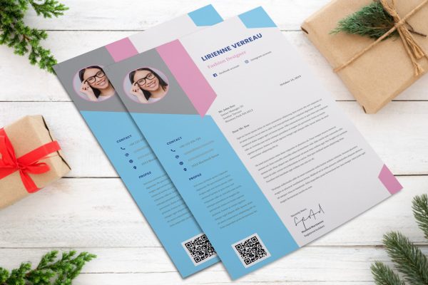 Creative Infographic Cover Letter Word Format