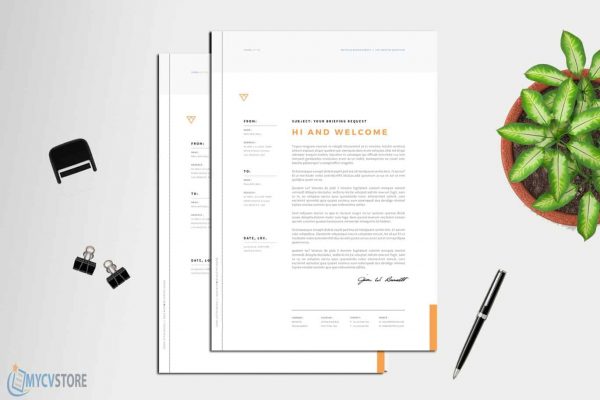 Clean Cover Letter Template