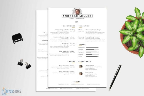 Web Designer Resume Template