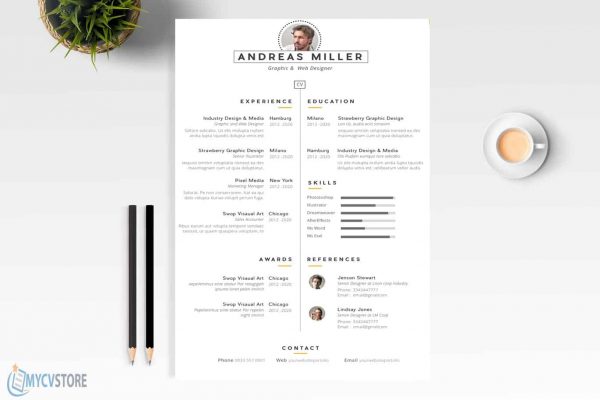 Web Designer Resume Template