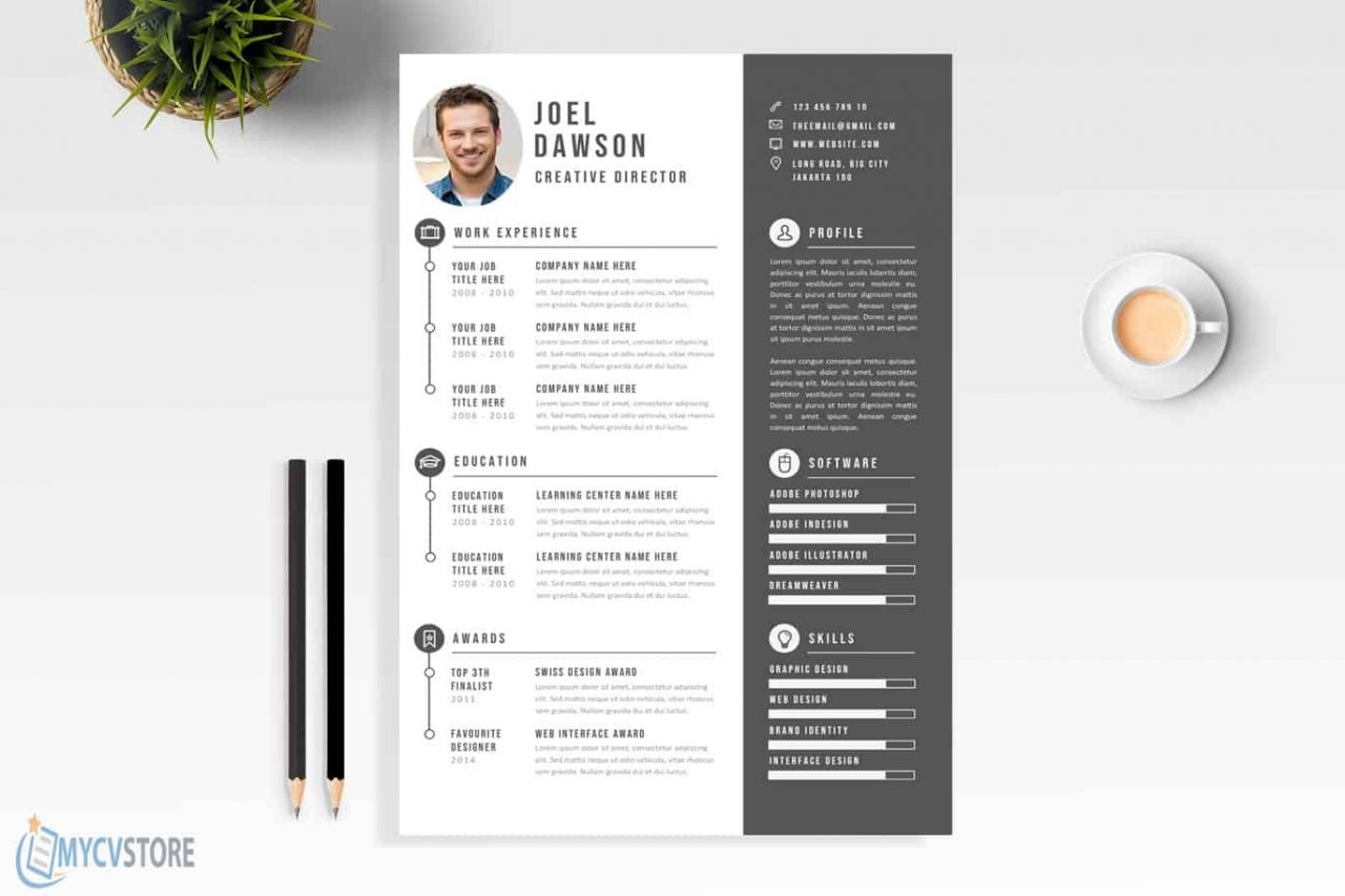 Original Resume Template - Download for Word