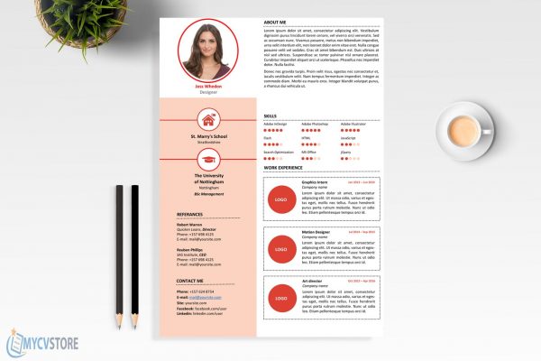 Clean Designer Resume Template