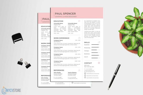 Job CV Resume Template