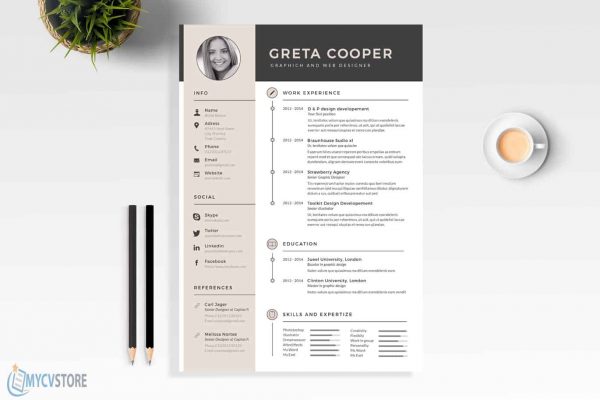 Super Clean Resume Template