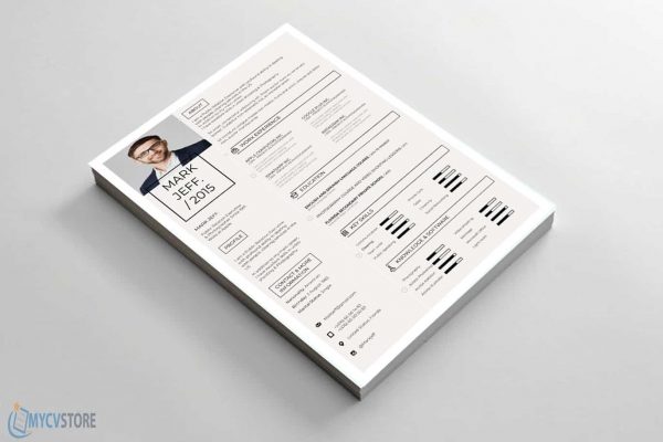 Retro Resume Template