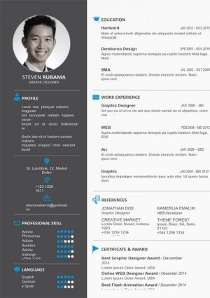 Clean Design Resume Template