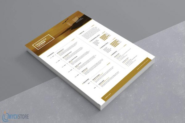 Swiss Resume Template