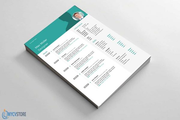 Swiss Style Resume Template