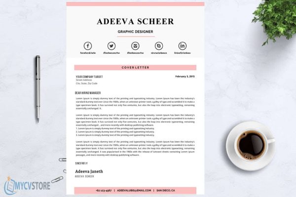 Artistic Cover Letter