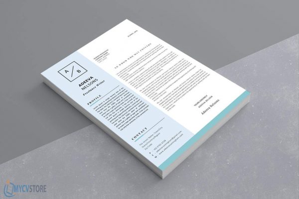 Simple Cover Letter Design