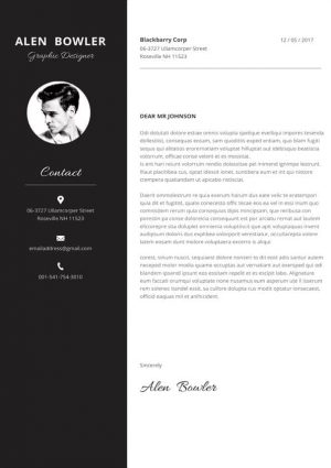 Hipster Cover Letter Template