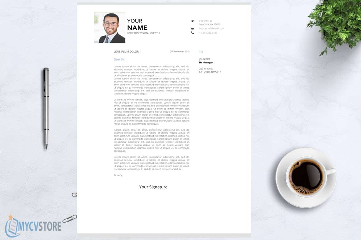 Perfect Cover Letter - Downloadable Cover Letter Template