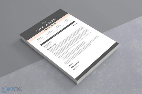 Designer Cover Letter Sample