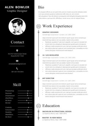 Hipster Resume Template