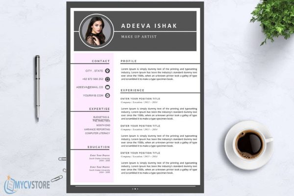 Artist Resume Template