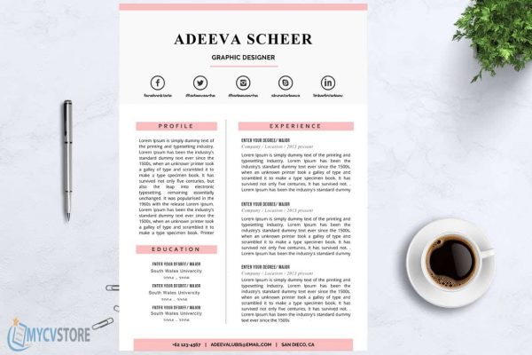 Scheer Resume Template