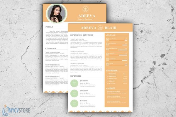 Blair Clean Resume Template