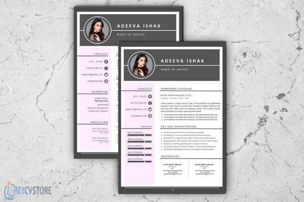 Artist Resume Template