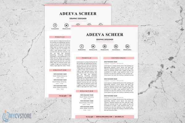 Scheer Resume Template