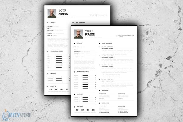 Infographic Resume/CV Template