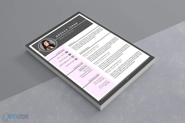 Artist Resume Template