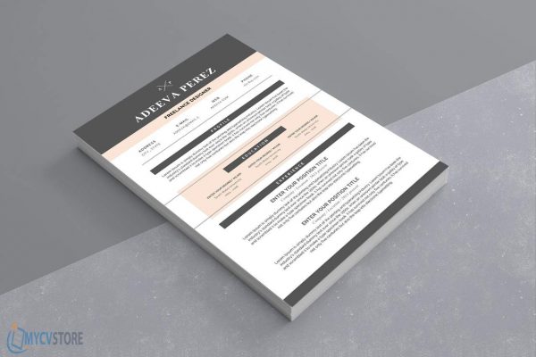 Simple Design Resume