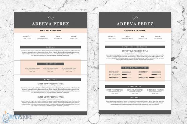 Simple Design Resume