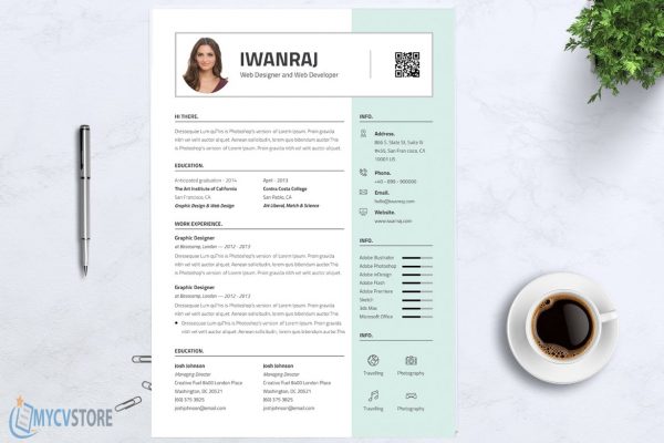 Sharp Resume Template