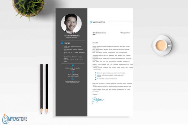 Clean Design Cover Letter Template