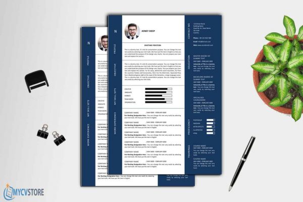 Modern Graphic Designer Resume