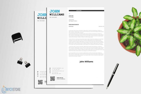 Clean Cover Letter Template