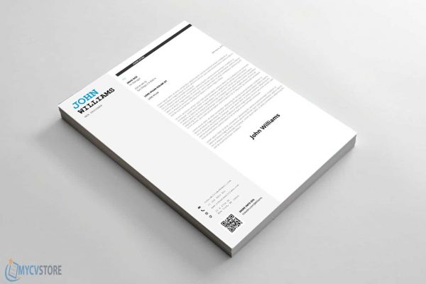 Clean Cover Letter Template