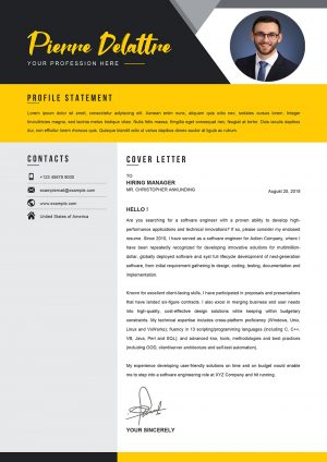 Sample Cover Letter Word for Job