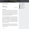 Classic Cover letter Word Template