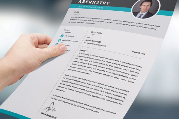 Cover Letter Design Word Format