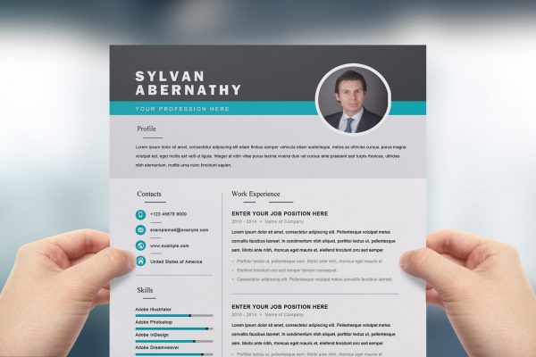 CV Design word format to Download