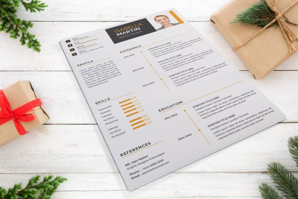 Clean CV Design Template