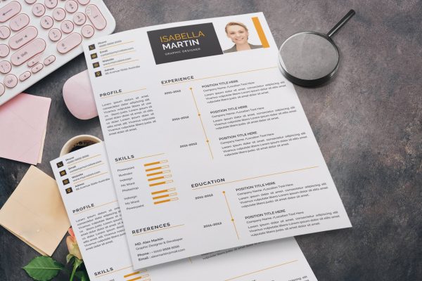 Clean CV Design Template